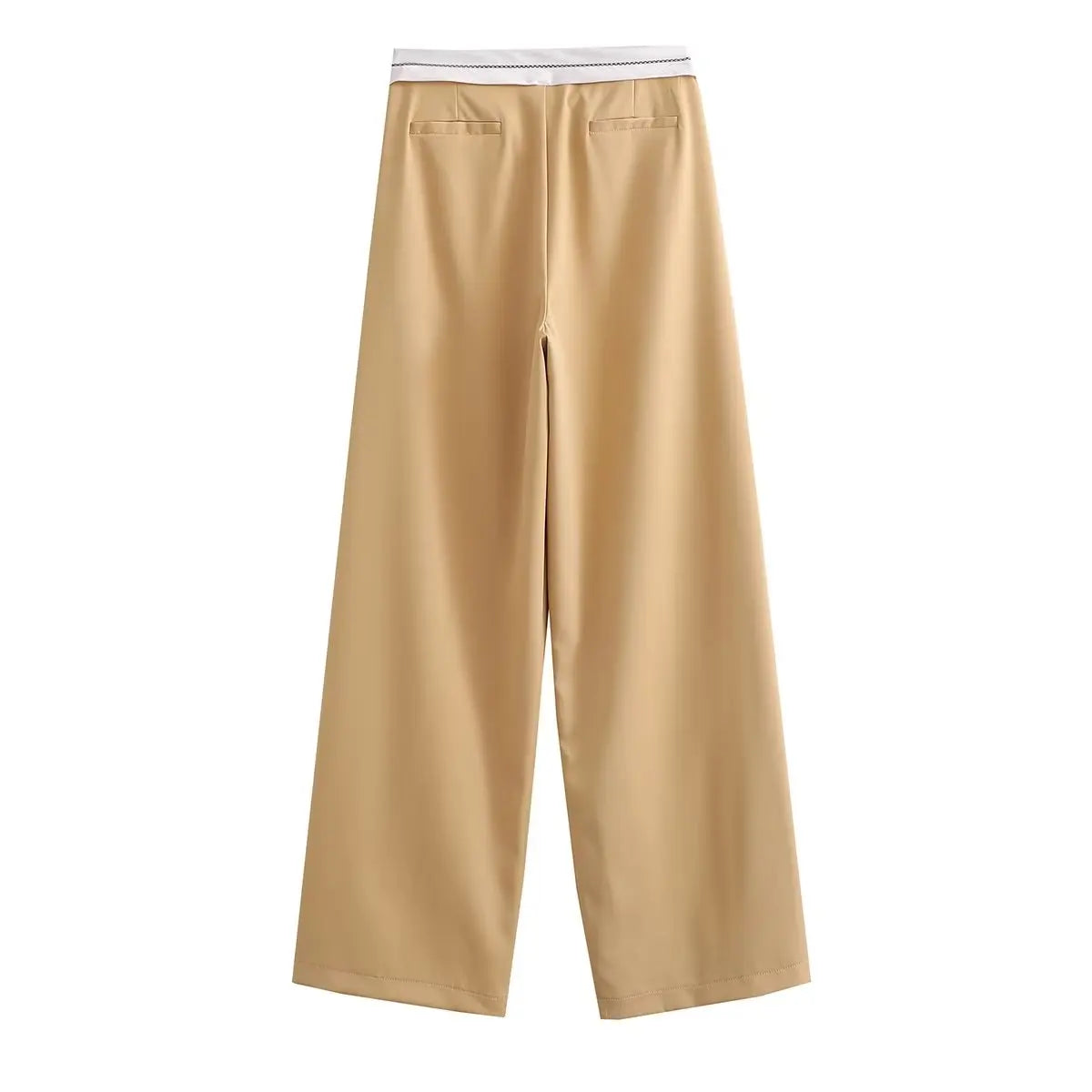 “Italiana” Women’s Business Casual Vintage High Waist Designer Pants