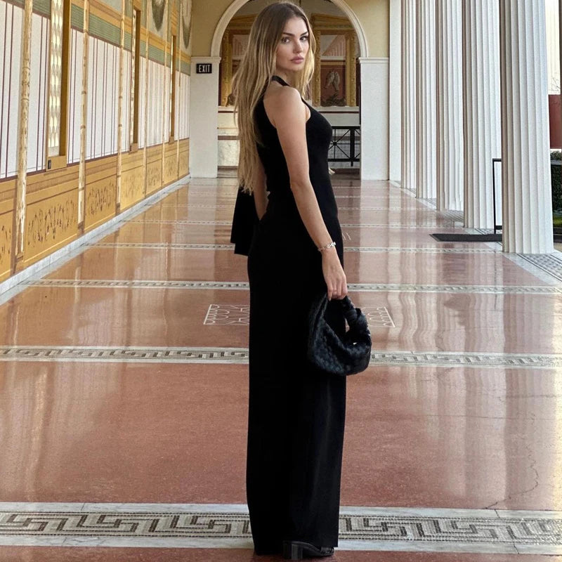 "Summer In Italy" Women's Sleeveless Bodycon Maxi Dres