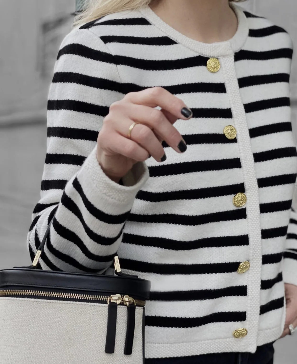 "Flossy" Women's Striped Knitted 2 Piece Outfit Set