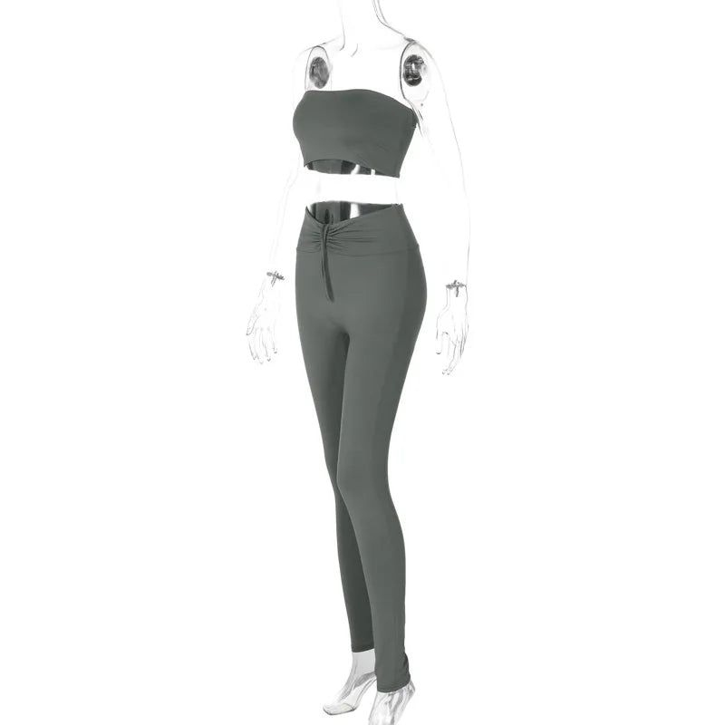 "Lé Deux" Women's Casual 2 Piece Outfit Set