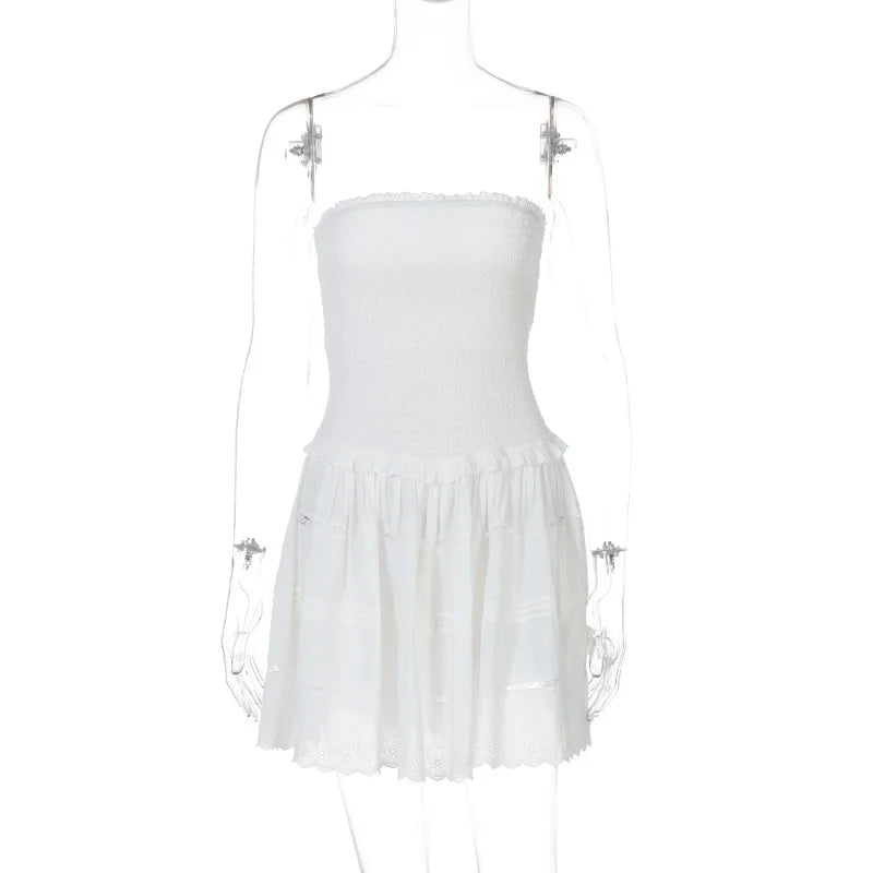 "Florence" Women's Y2K Style Alpine Mini Dress