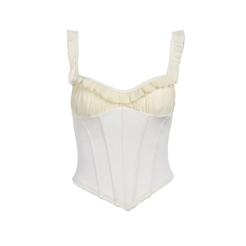 "Conquest" Women's Y2K Style Low Cut Backless Outfit Set