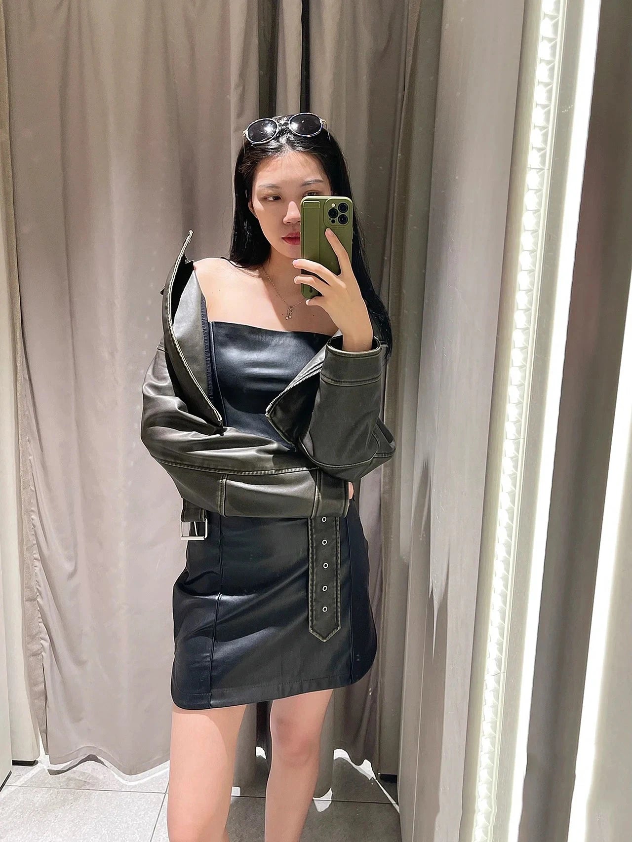 “Seriously Me” Women’s Elegant Belted Designer Jacket