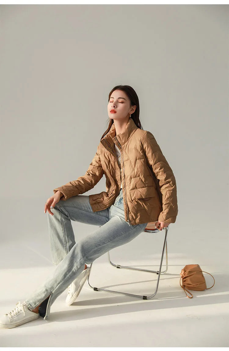 “Winter” Women’s Long Sleeve Quilted Winter Jacket