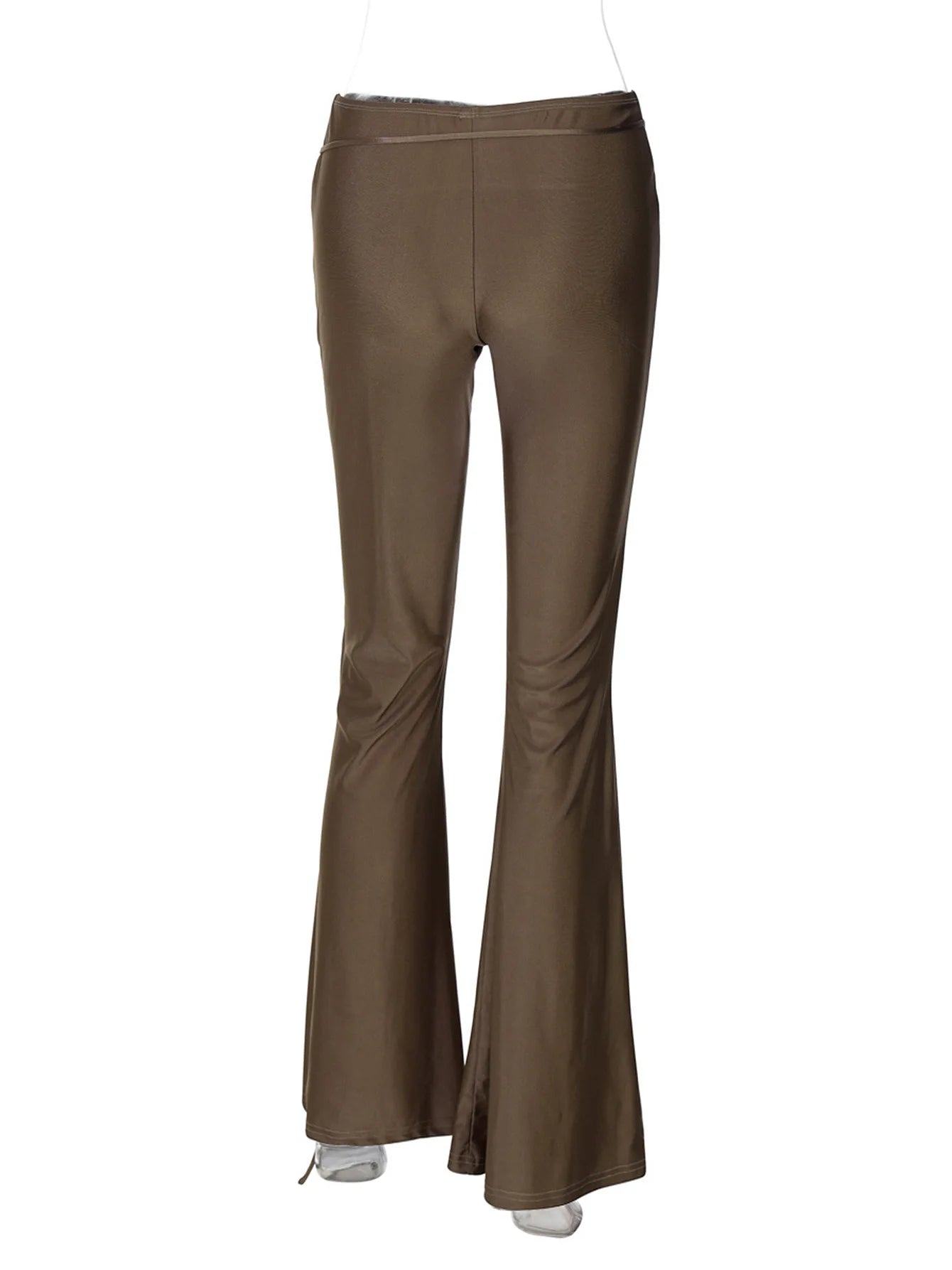 "Millennial" Women's Low Rise Flared Yoga Pants