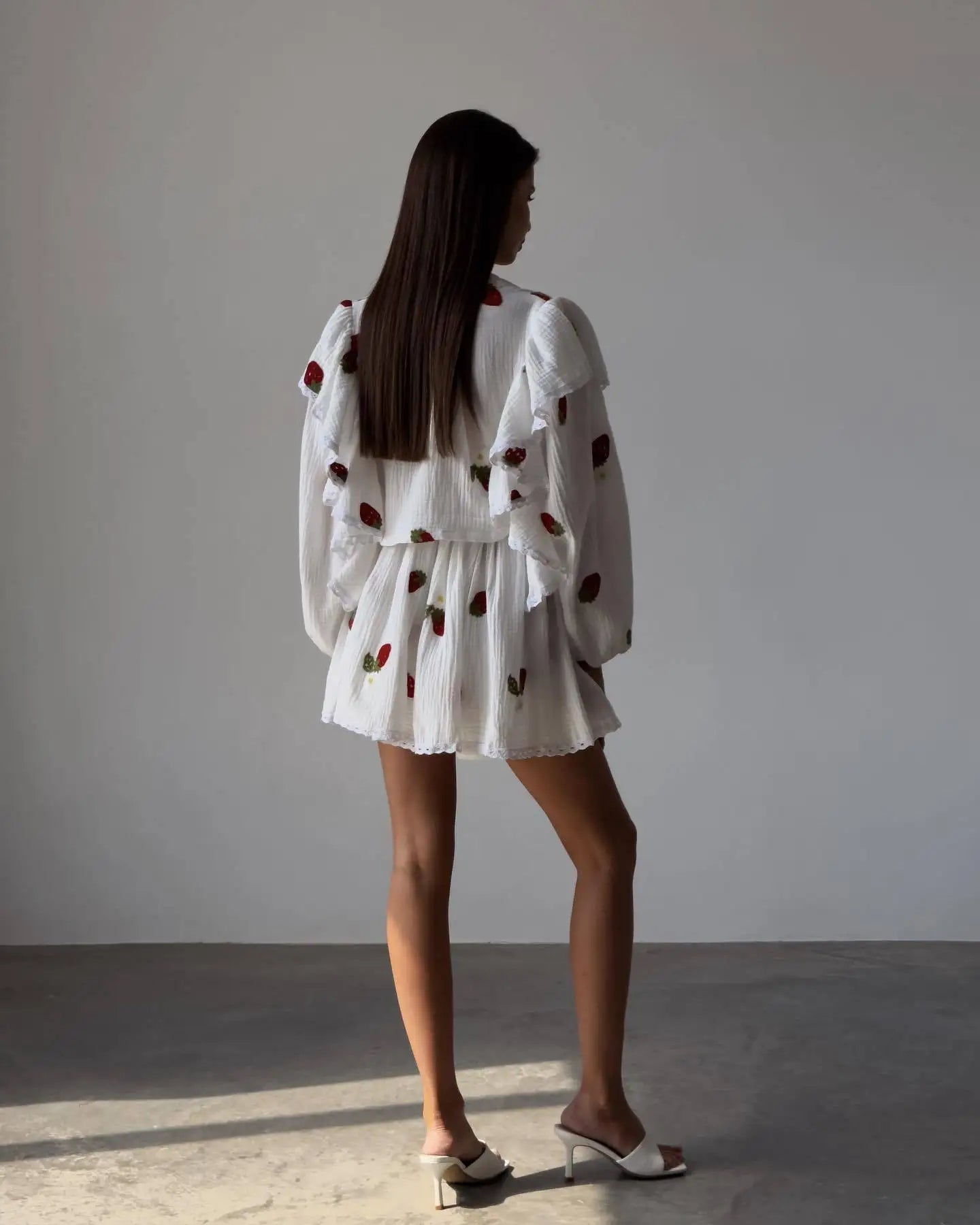 “Binded Lovers” Women’s Casual Long Sleeve 2 Piece Linen Outfit Set