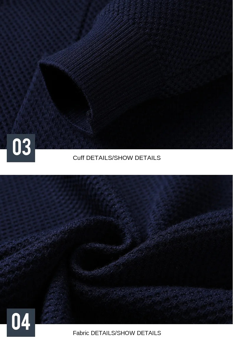 “Sophisticated”  Men’s Designer Knitted Slim Fit Cardigan