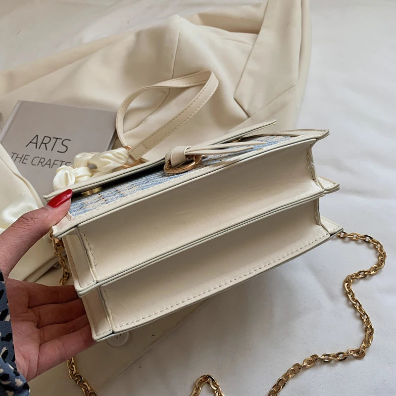 “SN Fashion” Women’s Casual Dual Color Designer Shoulder Bag