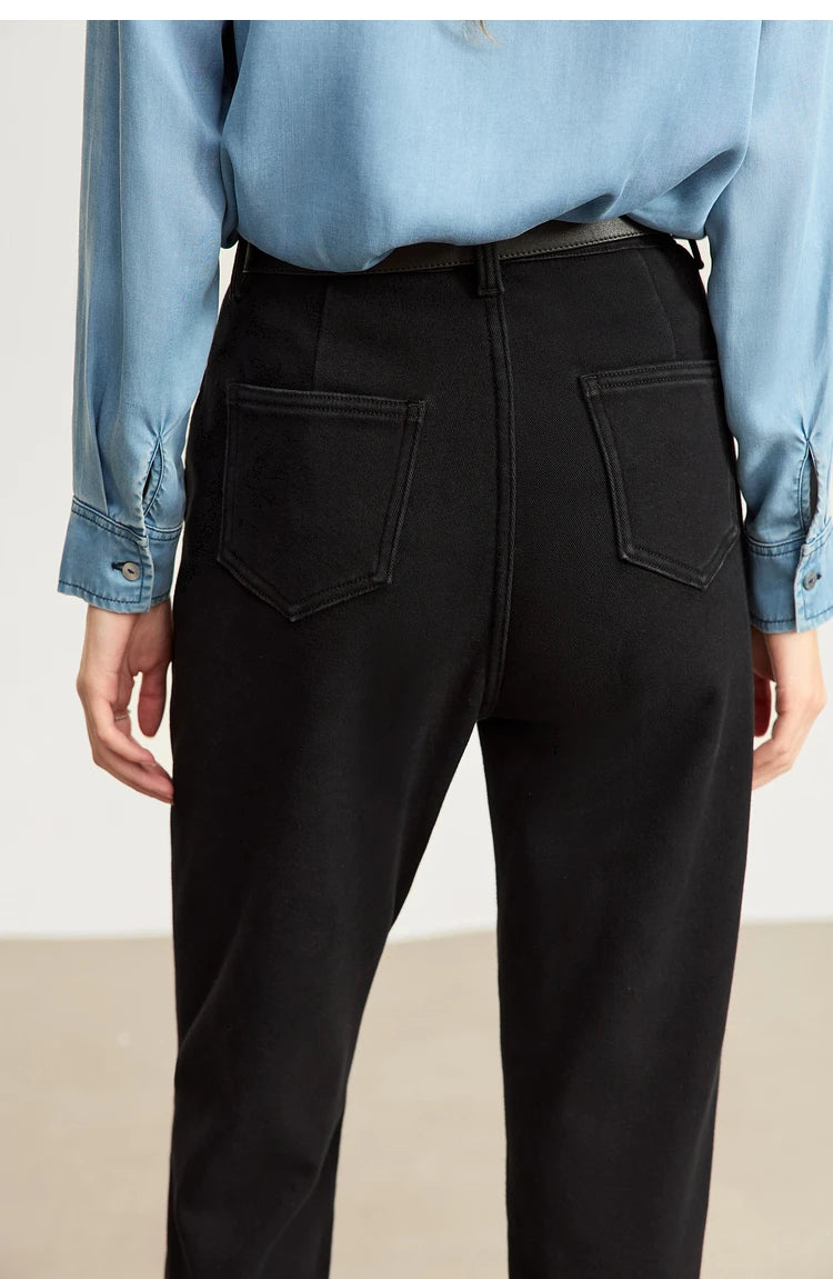 “Pervasively” Women’s Retro Styled Thick Denim Jeans