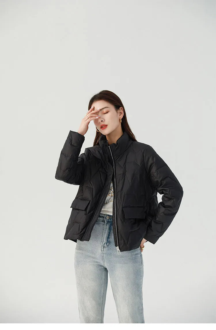 “Winter” Women’s Long Sleeve Quilted Winter Jacket