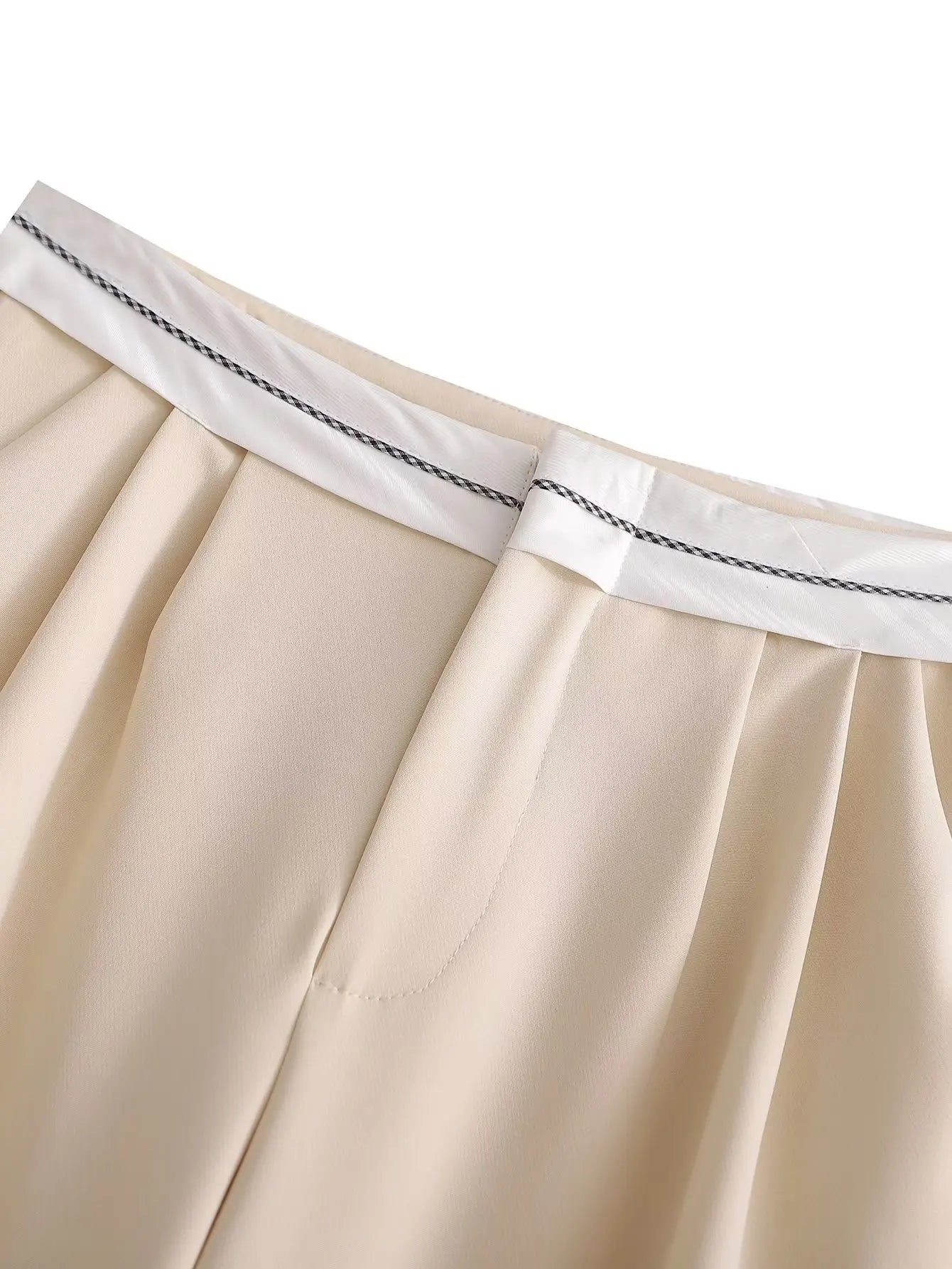 “Italiana” Women’s Business Casual Vintage High Waist Designer Pants