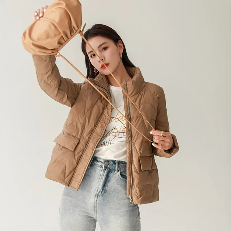 “Winter” Women’s Long Sleeve Quilted Winter Jacket