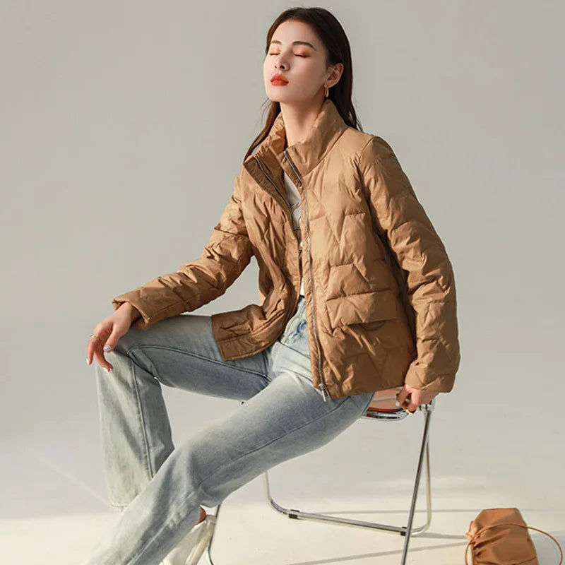 “Winter” Women’s Long Sleeve Quilted Winter Jacket