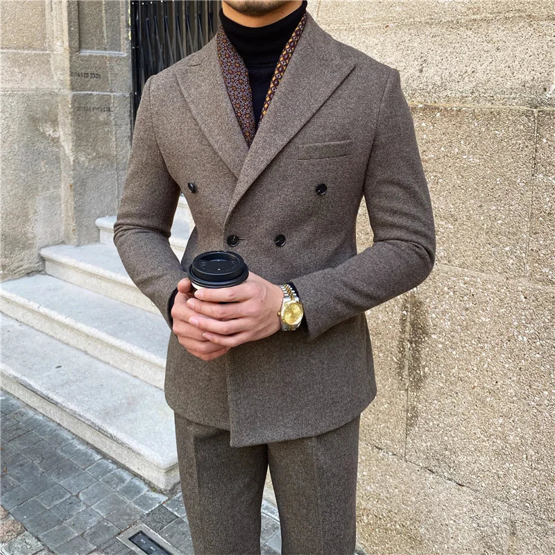 "William" Men's Slim Fit 2 Piece Business Suit