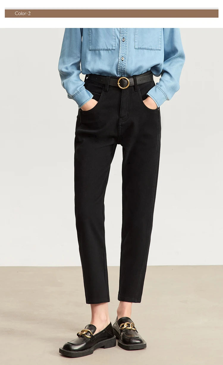 “Pervasively” Women’s Retro Styled Thick Denim Jeans