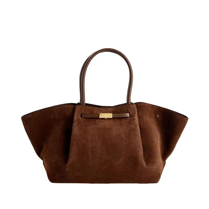 "Chlorella" Women's Designer Leather Tote Bag