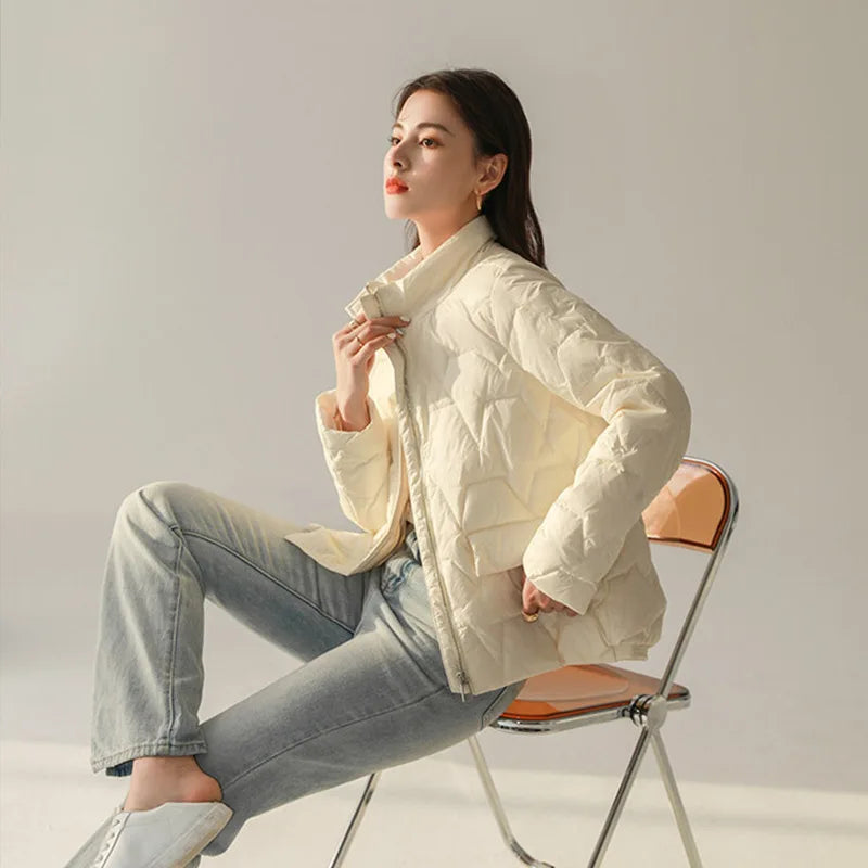“Winter” Women’s Long Sleeve Quilted Winter Jacket