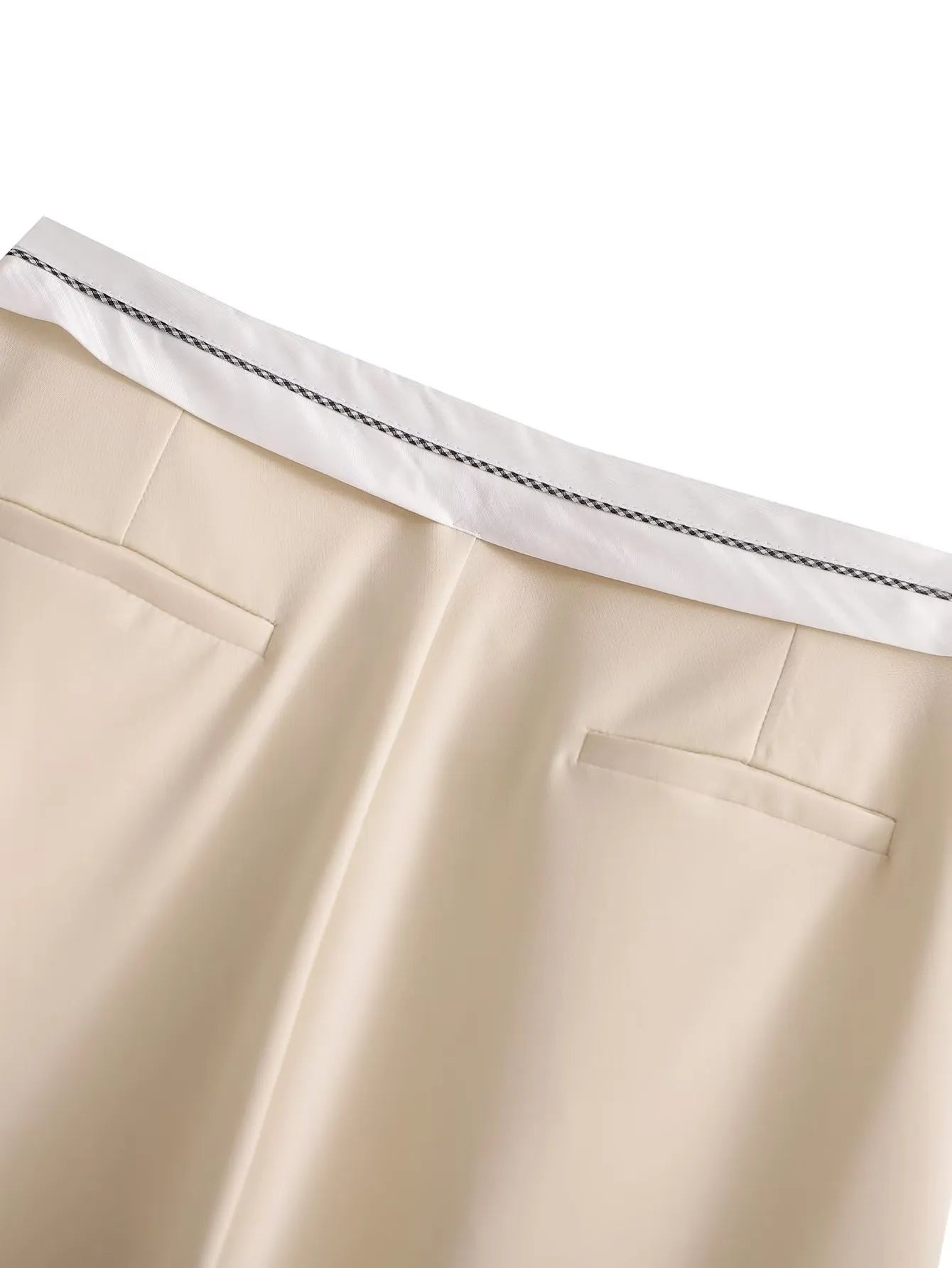 “Italiana” Women’s Business Casual Vintage High Waist Designer Pants