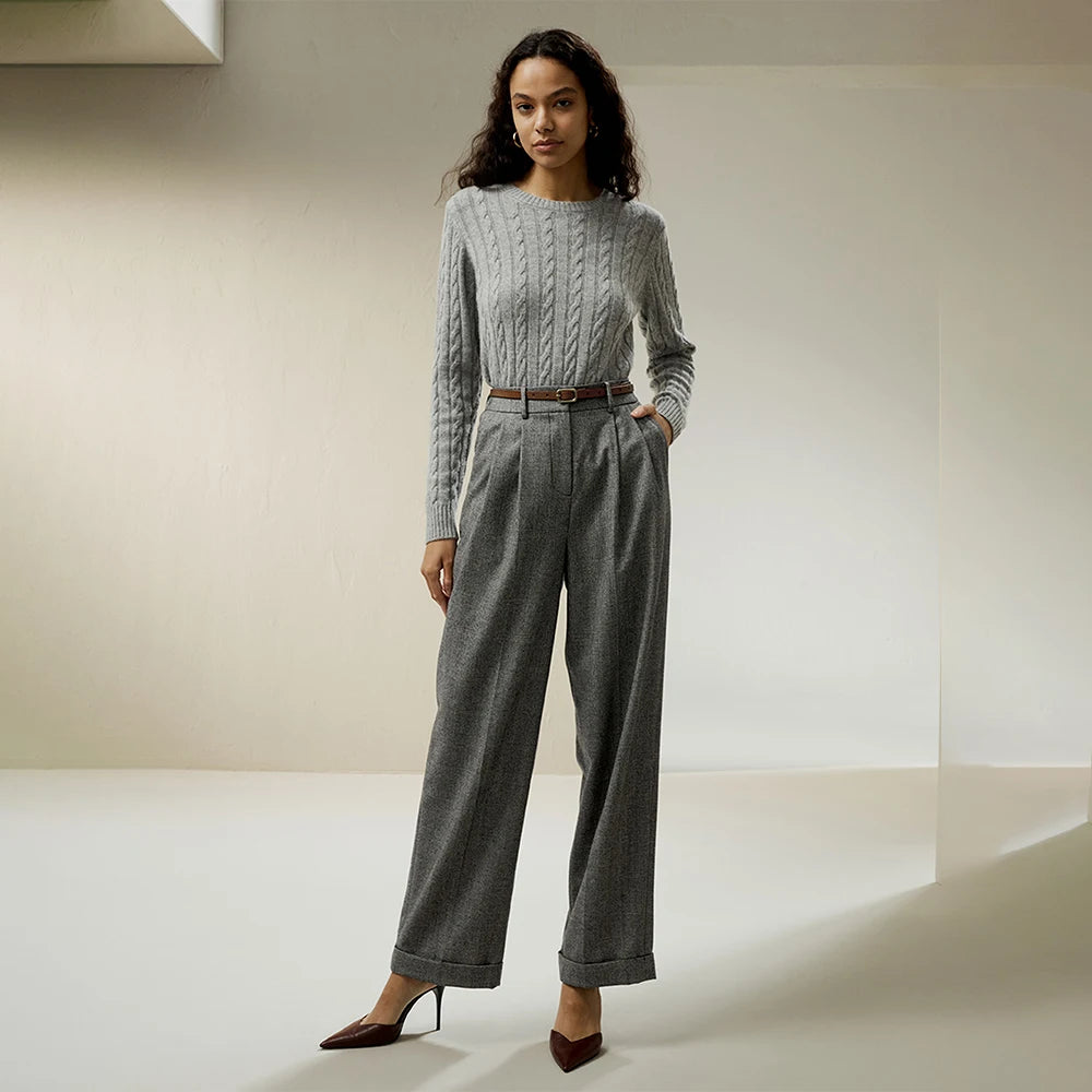“Prince” Vintage Wide Leg Designer Pants
