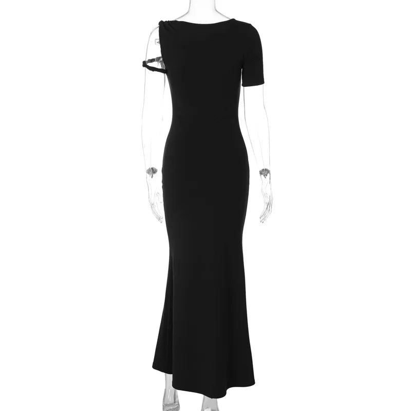 "Sweet Emotions" Women's Asymmetrical One Shoulder Mini Dress