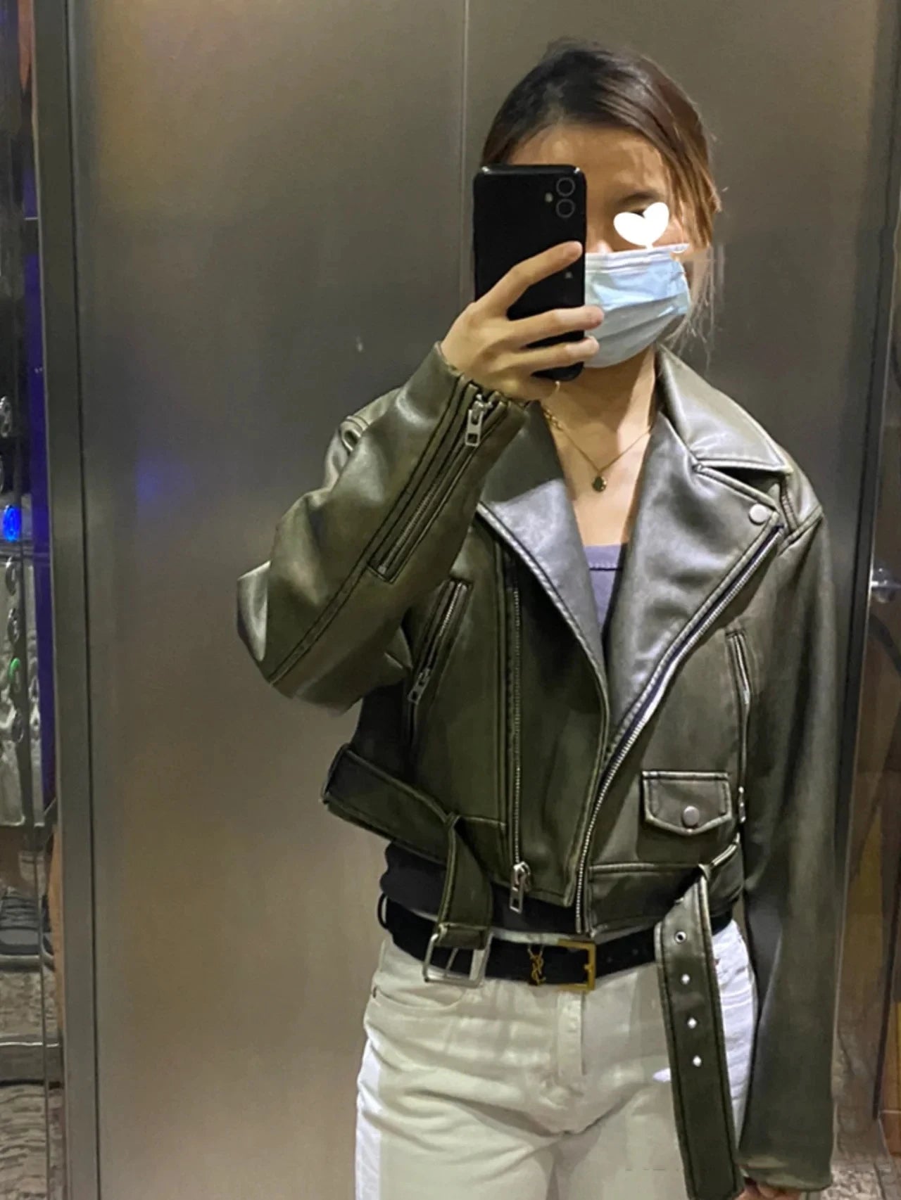 “Seriously Me” Women’s Elegant Belted Designer Jacket