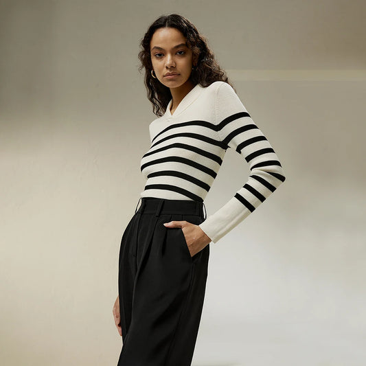 “Mink” Women’s Merino Wool Designer Top