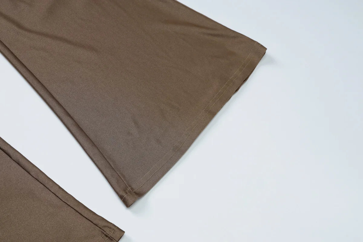 "Millennial" Women's Low Rise Flared Yoga Pants
