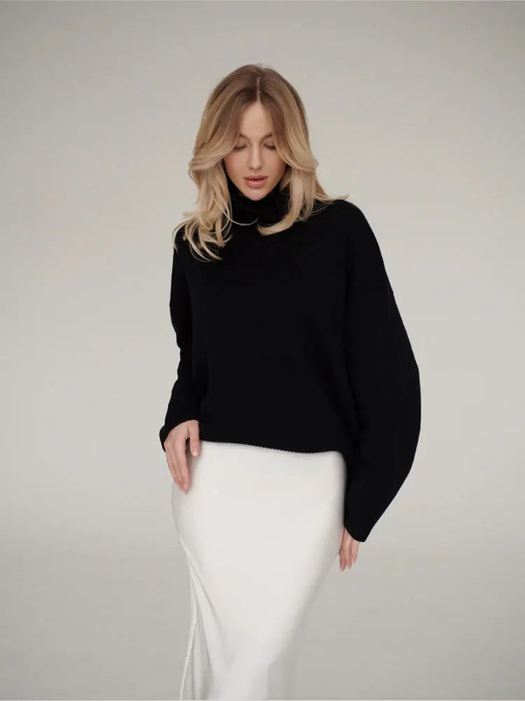 "Moda" Women's Satin High Waist Maxi Skirt
