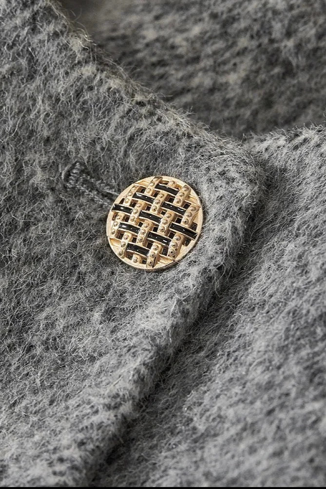 “Lady” Women’s Double Faced Wool Cropped Jacket