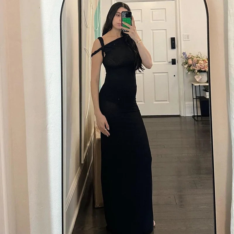 "Sweet Emotions" Women's Asymmetrical One Shoulder Mini Dress