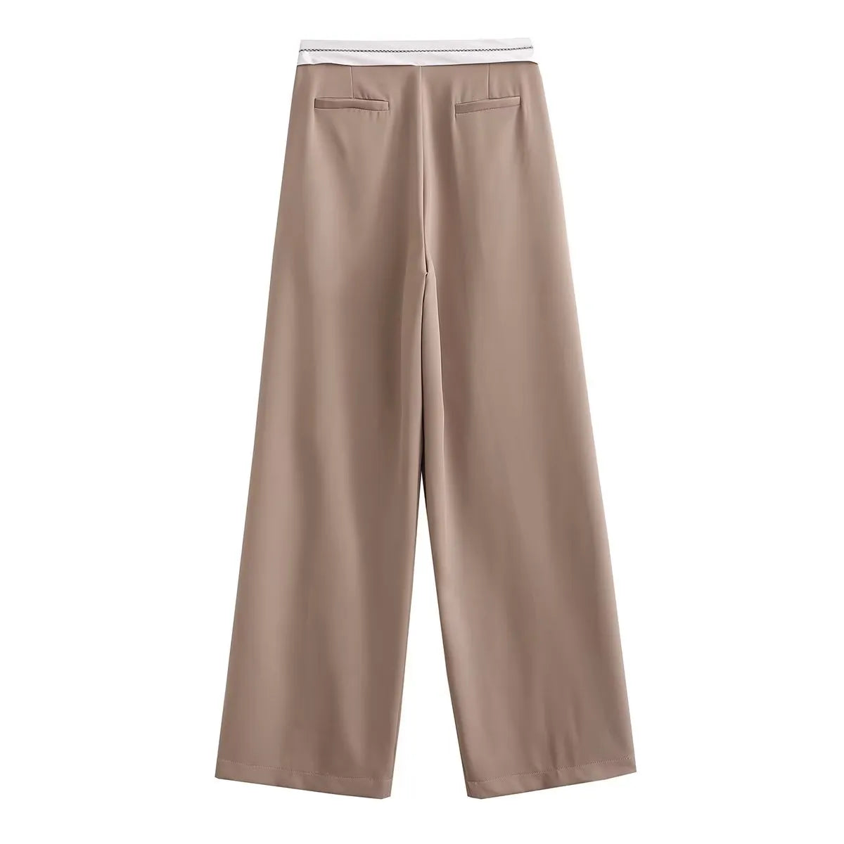 “Italiana” Women’s Business Casual Vintage High Waist Designer Pants