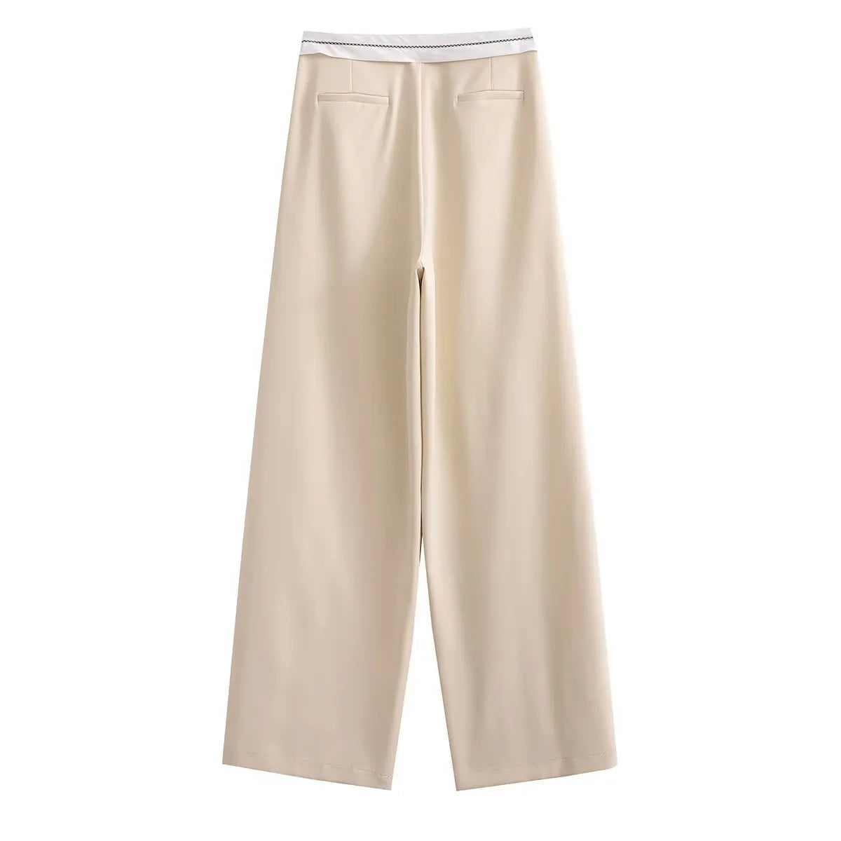“Italiana” Women’s Business Casual Vintage High Waist Designer Pants