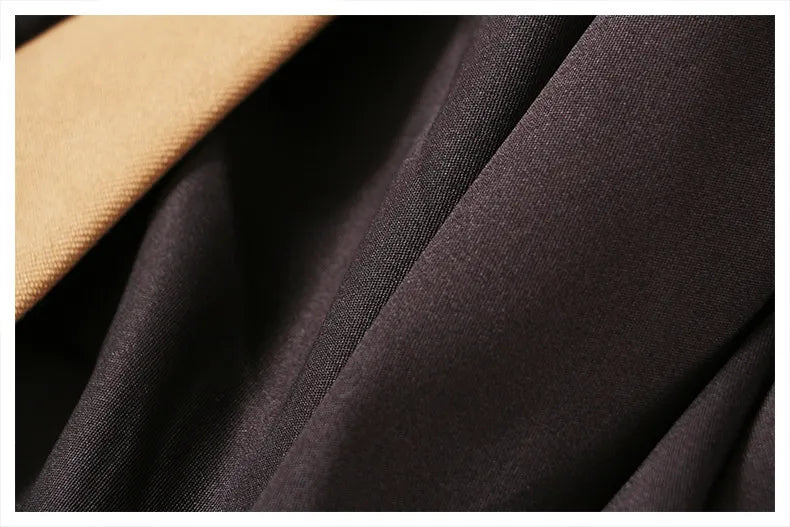 ”Volaire” Women’s Italian Leather Trench Coat