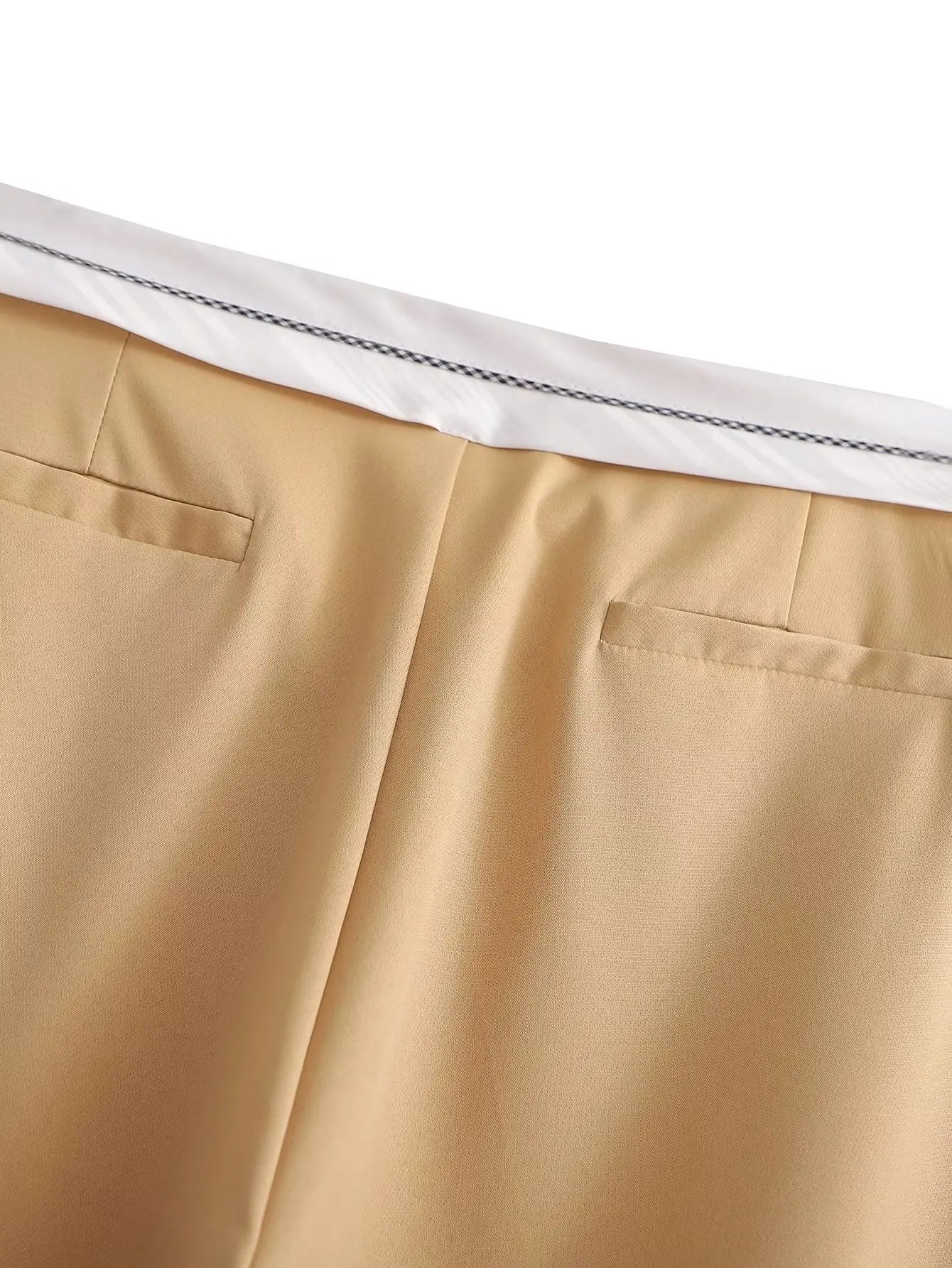 “Italiana” Women’s Business Casual Vintage High Waist Designer Pants