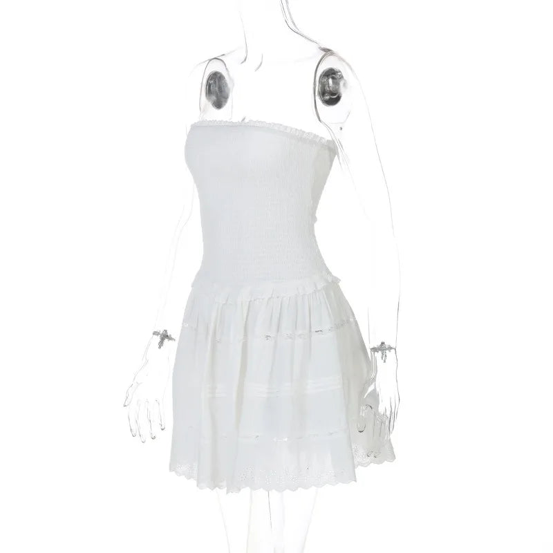 "Florence" Women's Y2K Style Alpine Mini Dress