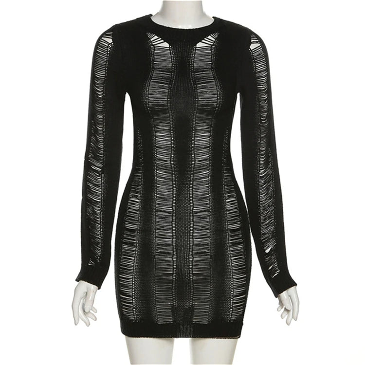 "Magic" Sexy Y2K Style Backless Bodycon Mini Dress