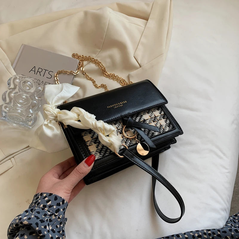 “SN Fashion” Women’s Casual Dual Color Designer Shoulder Bag
