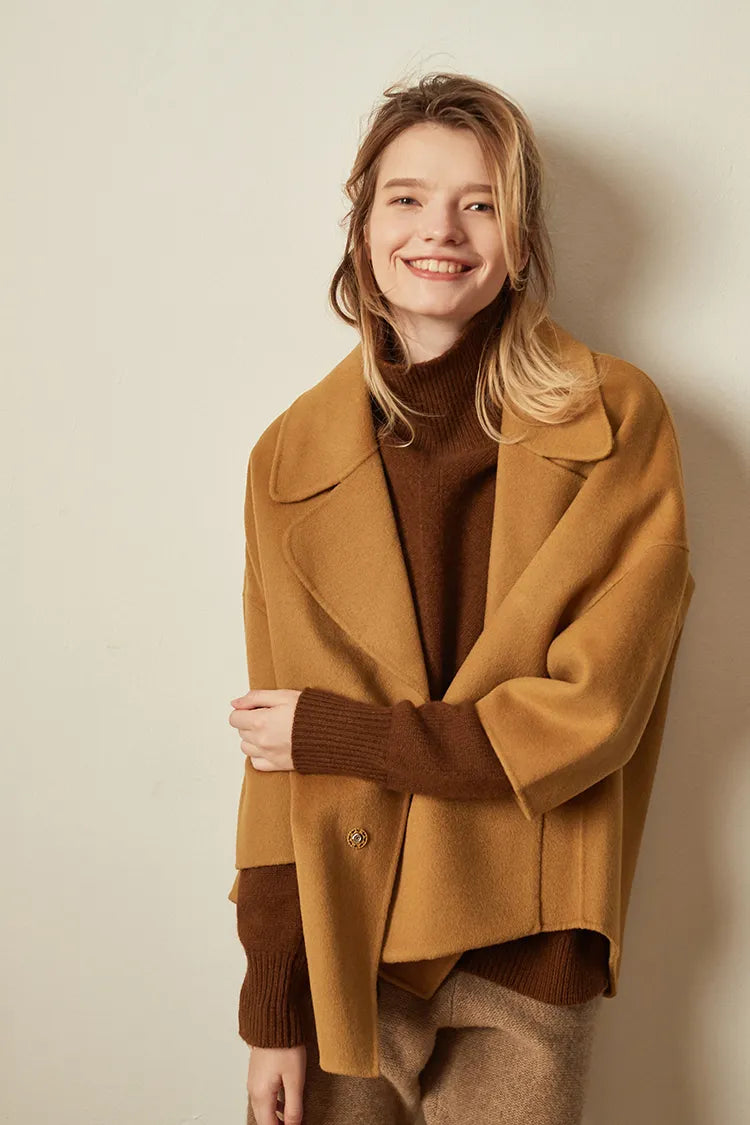 “Autumn” Women’s Paragraph Knitted Designer Cashmere Sweater
