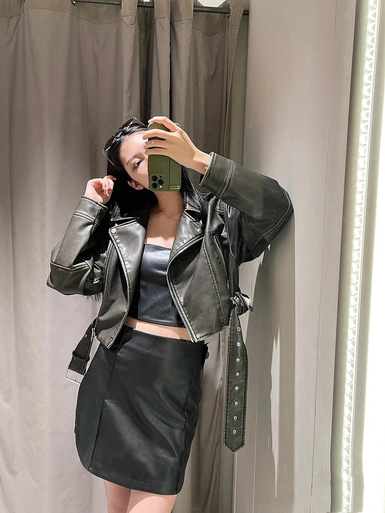 “Seriously Me” Women’s Elegant Belted Designer Jacket