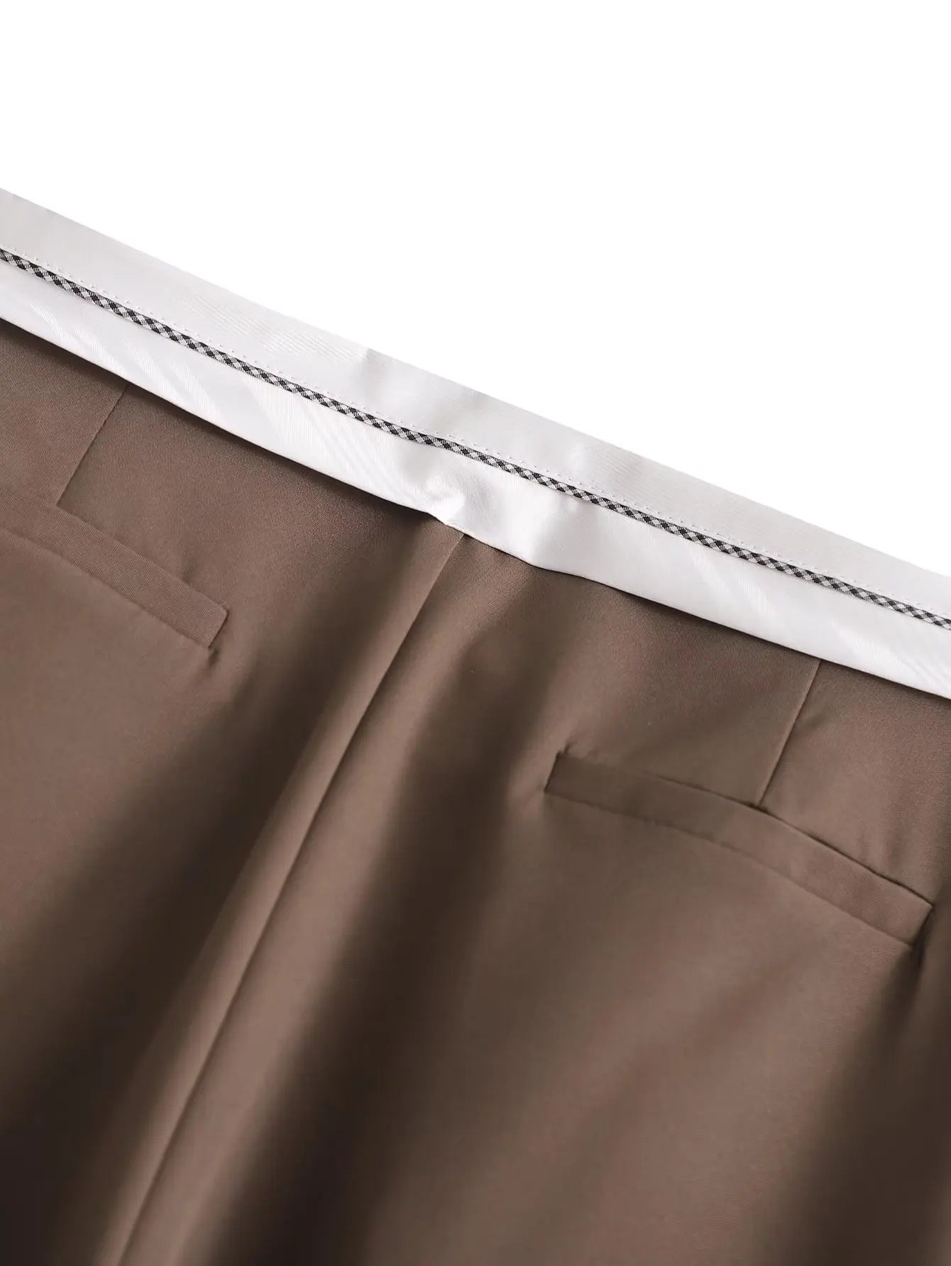 “Italiana” Women’s Business Casual Vintage High Waist Designer Pants