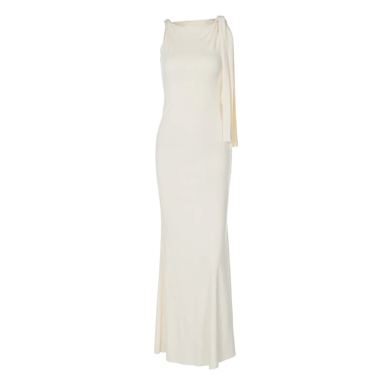 "Summer In Italy" Women's Sleeveless Bodycon Maxi Dres