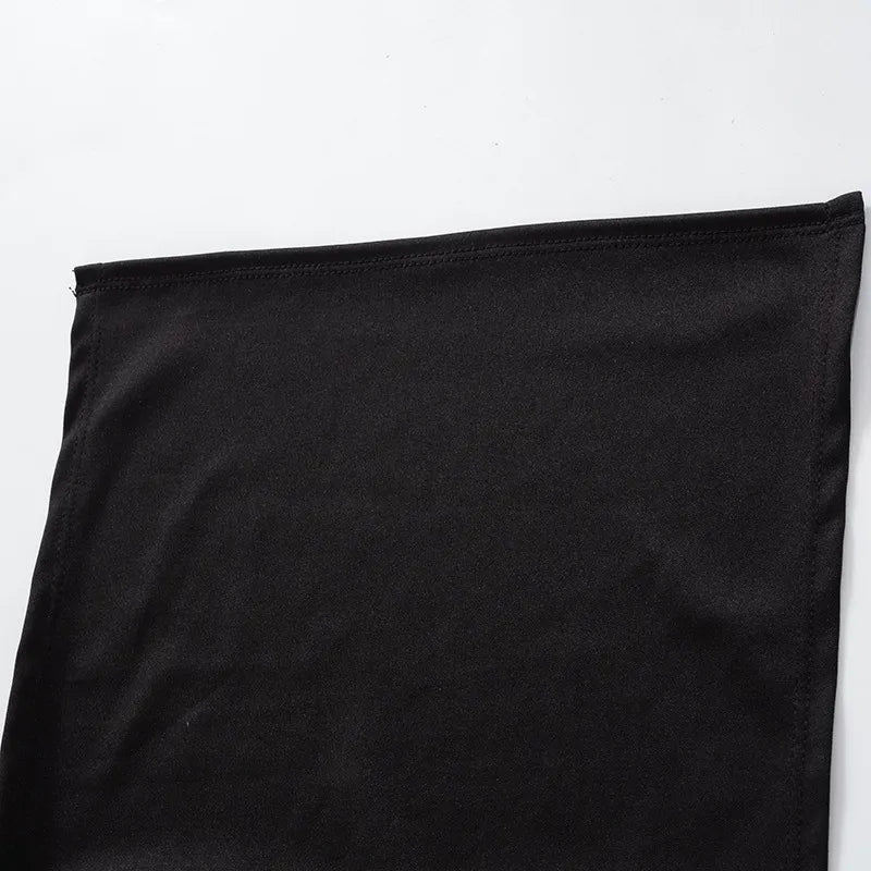 "Katana" Sexy Gothic Style High Split Side Y2k Style Women Dress