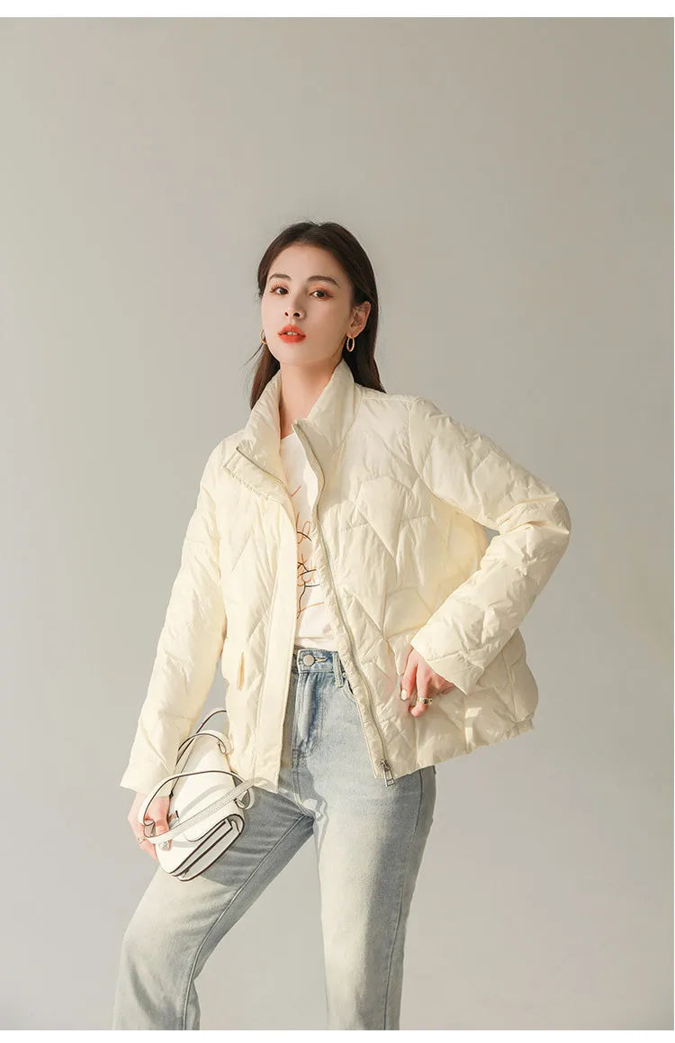 “Winter” Women’s Long Sleeve Quilted Winter Jacket