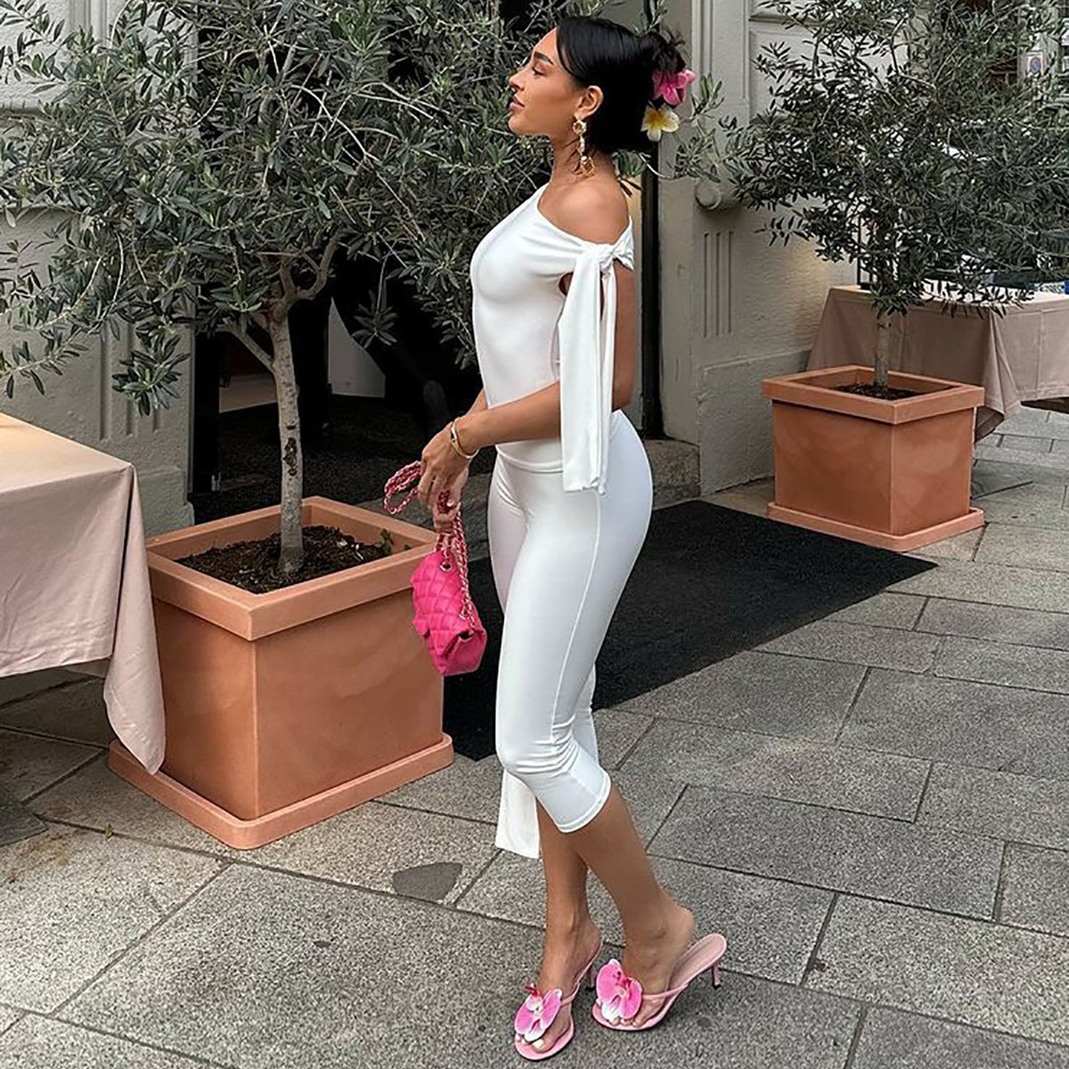 "Girl's Night Out" Women's Slim Fit Chic 2 Piece Matching Outfit Set